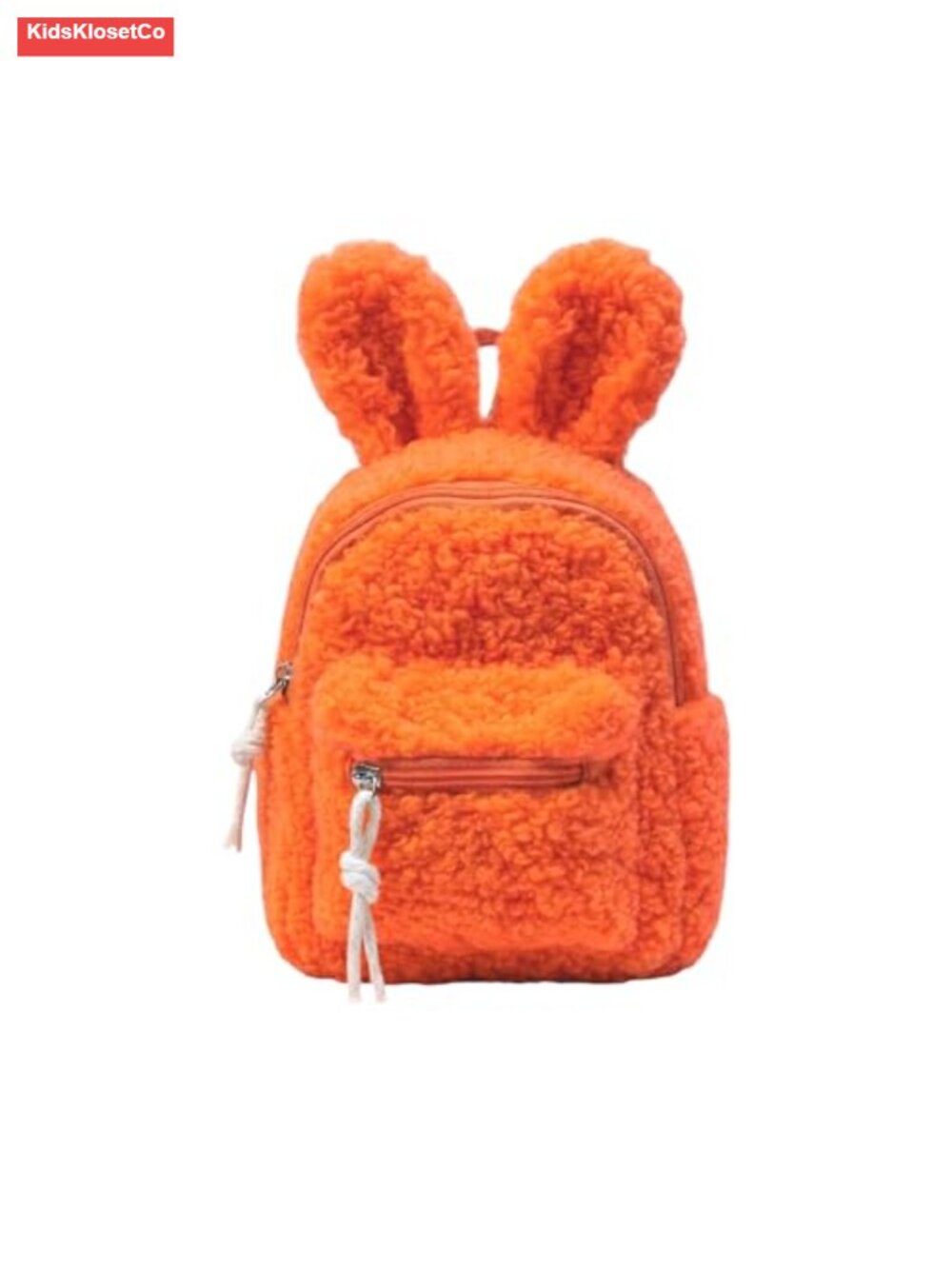 Fuzzy Sherpa Mini Backpack Purse Convertible Crossbody with Ears